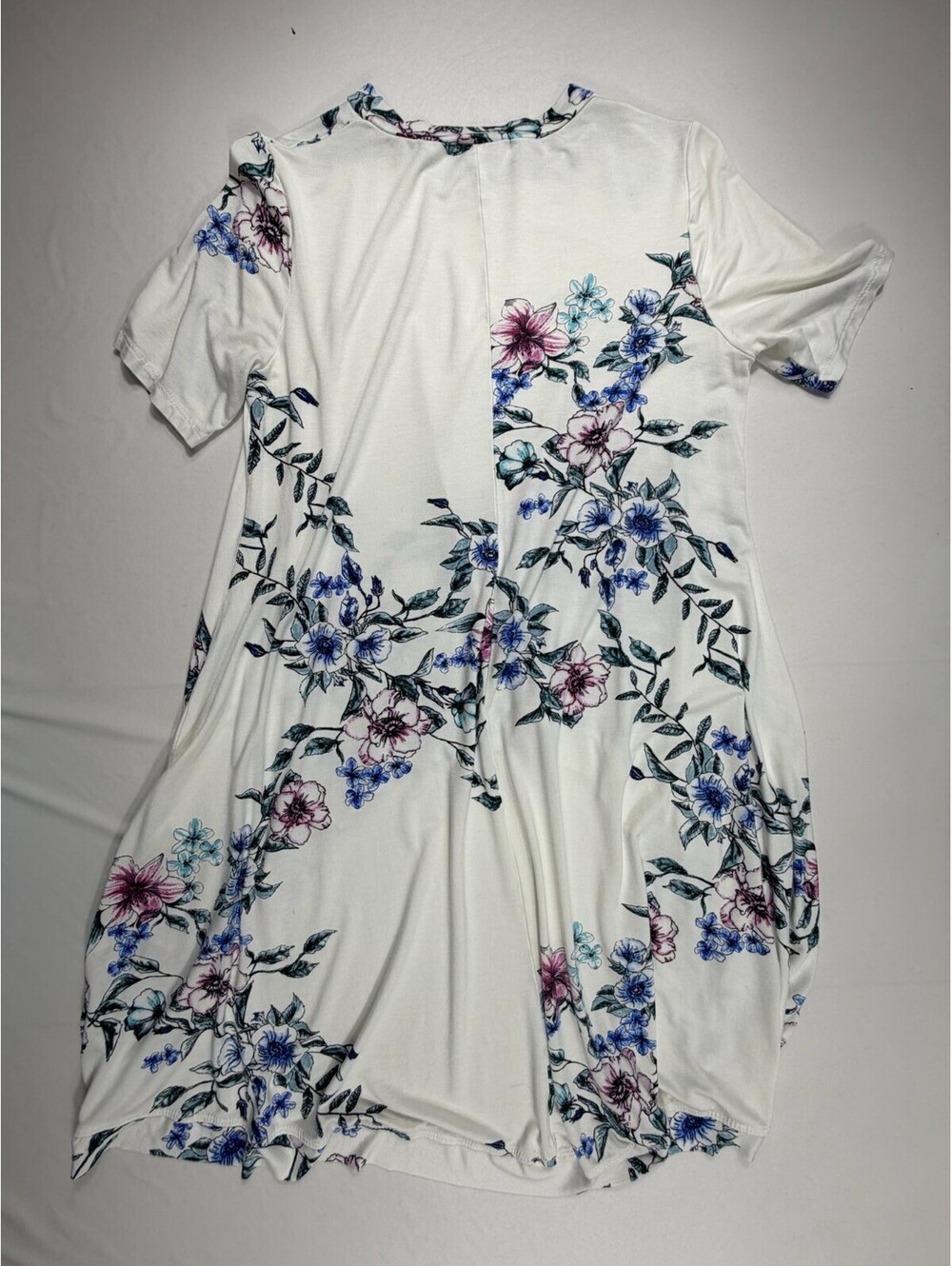 Annabelle Floral Print Short Sleeve Dress Size Small